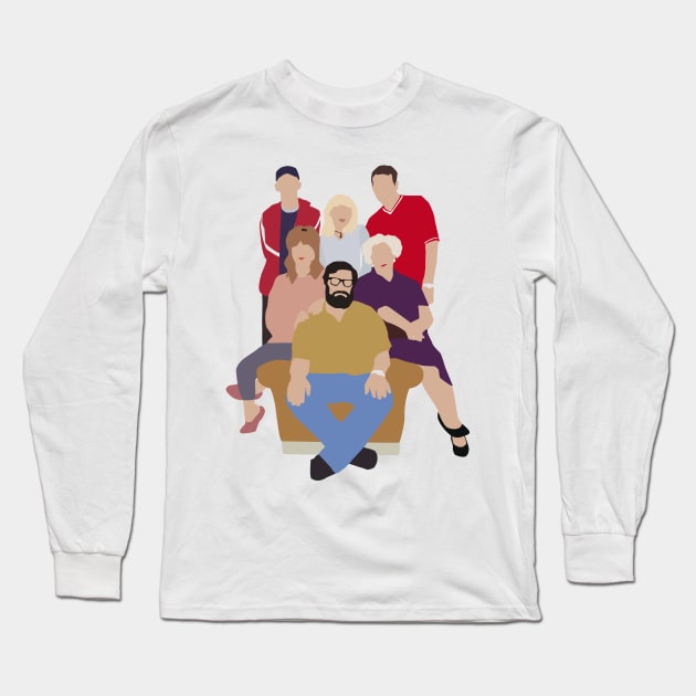 Royle Family Long Sleeve T-Shirt by Art Designs